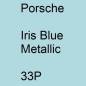 Preview: Porsche, Iris Blue Metallic, 33P.